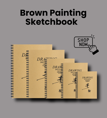 Brown Painting Sketchbook