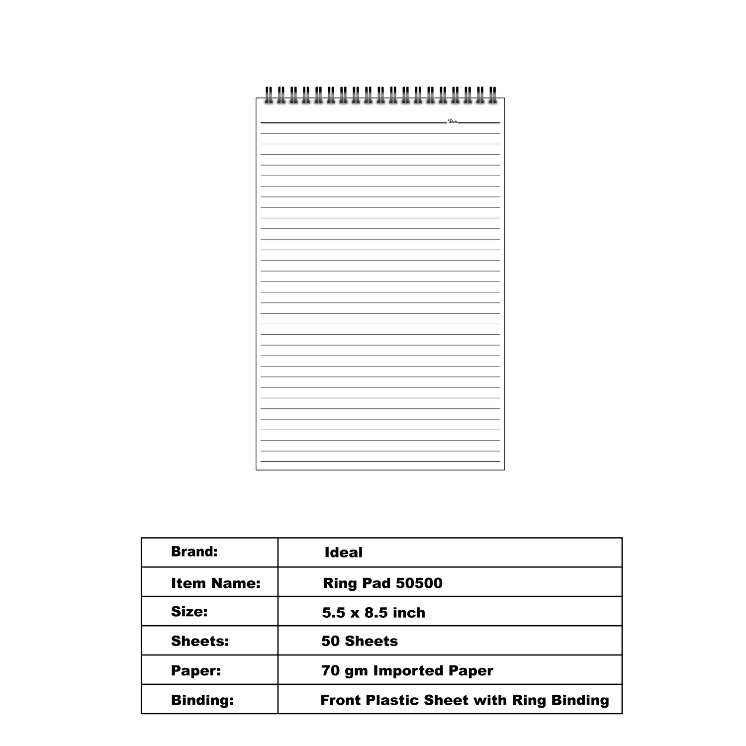 Premium Ring Pad 50500 – Size 5.5 x 8.5 inches