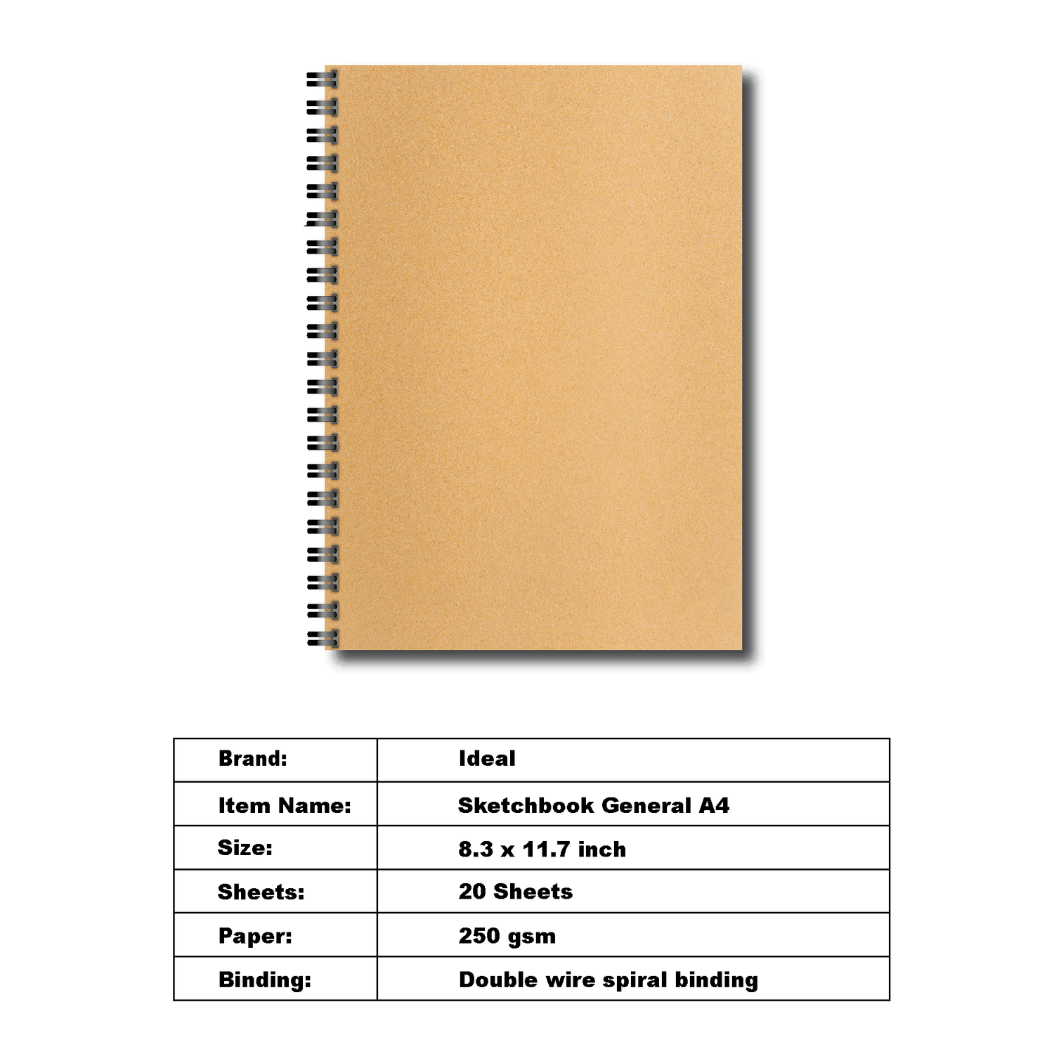 Sketchbook Hardbound - A4 Size - For Painting