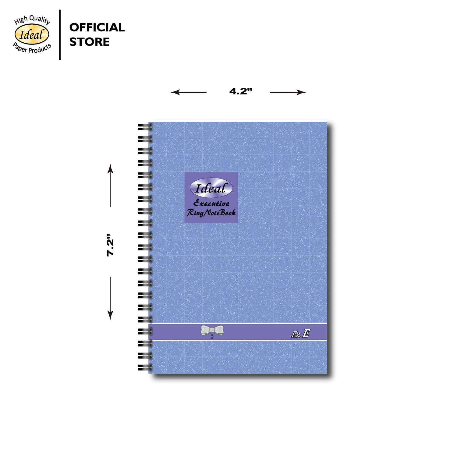 Spiral Notebook / Pad Ex E - Size B6 - Imported Paper