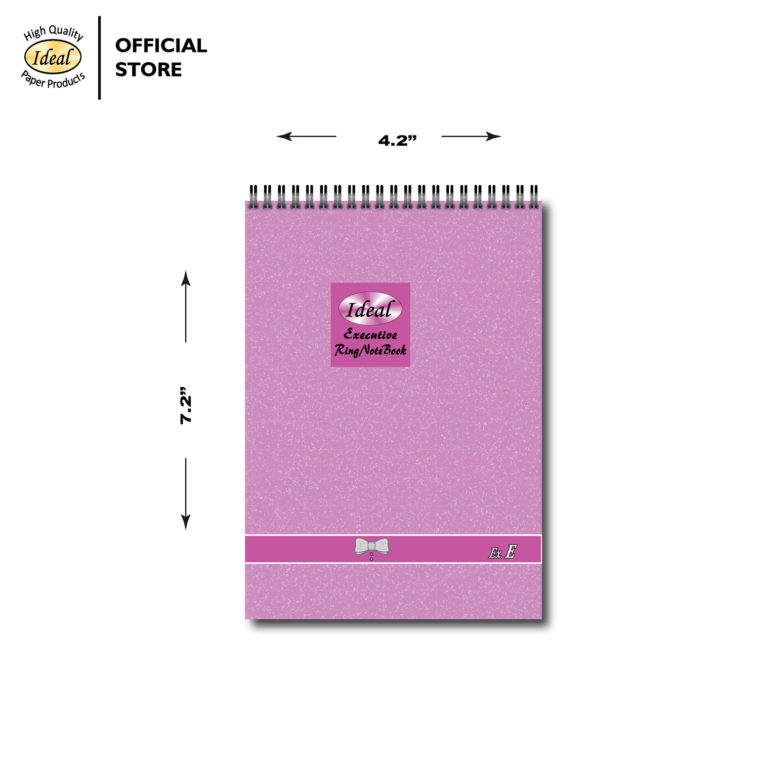 Spiral Notebook / Pad Ex E - Size B6 - Imported Paper